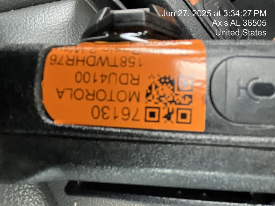 2020 MOTOROLA RDU4100