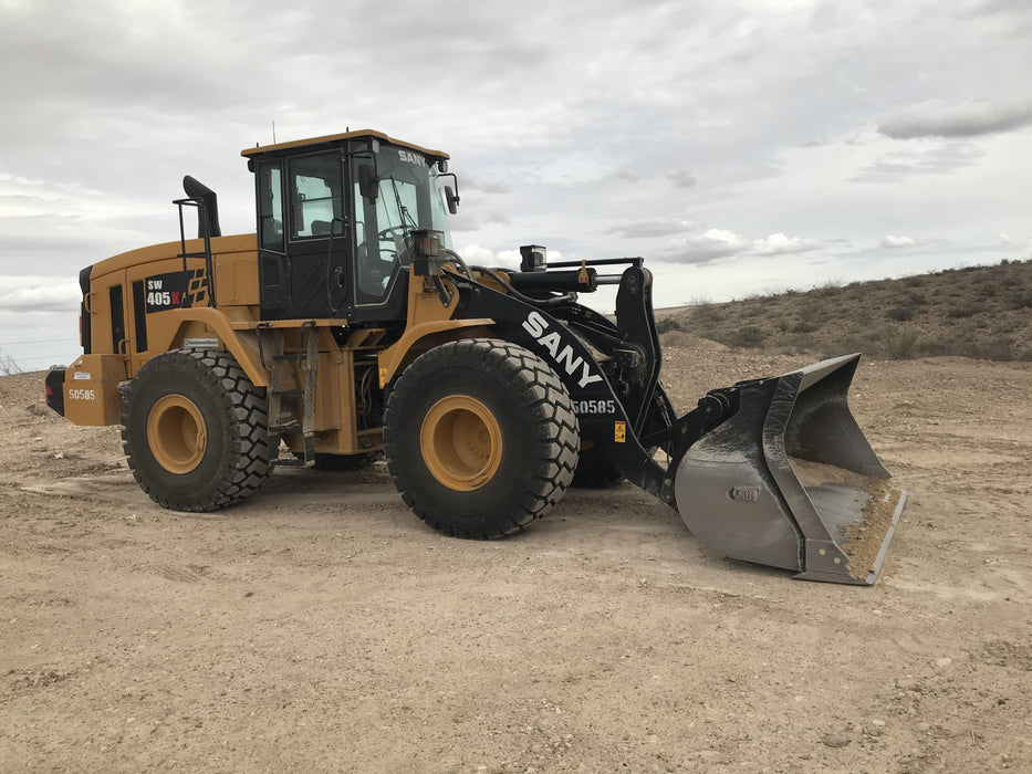 2019 Sany SW405K Cab, JRB Hydraulic QC, 4yrd Bucket, Standard Carriage, 72" Forks - SW405-00A