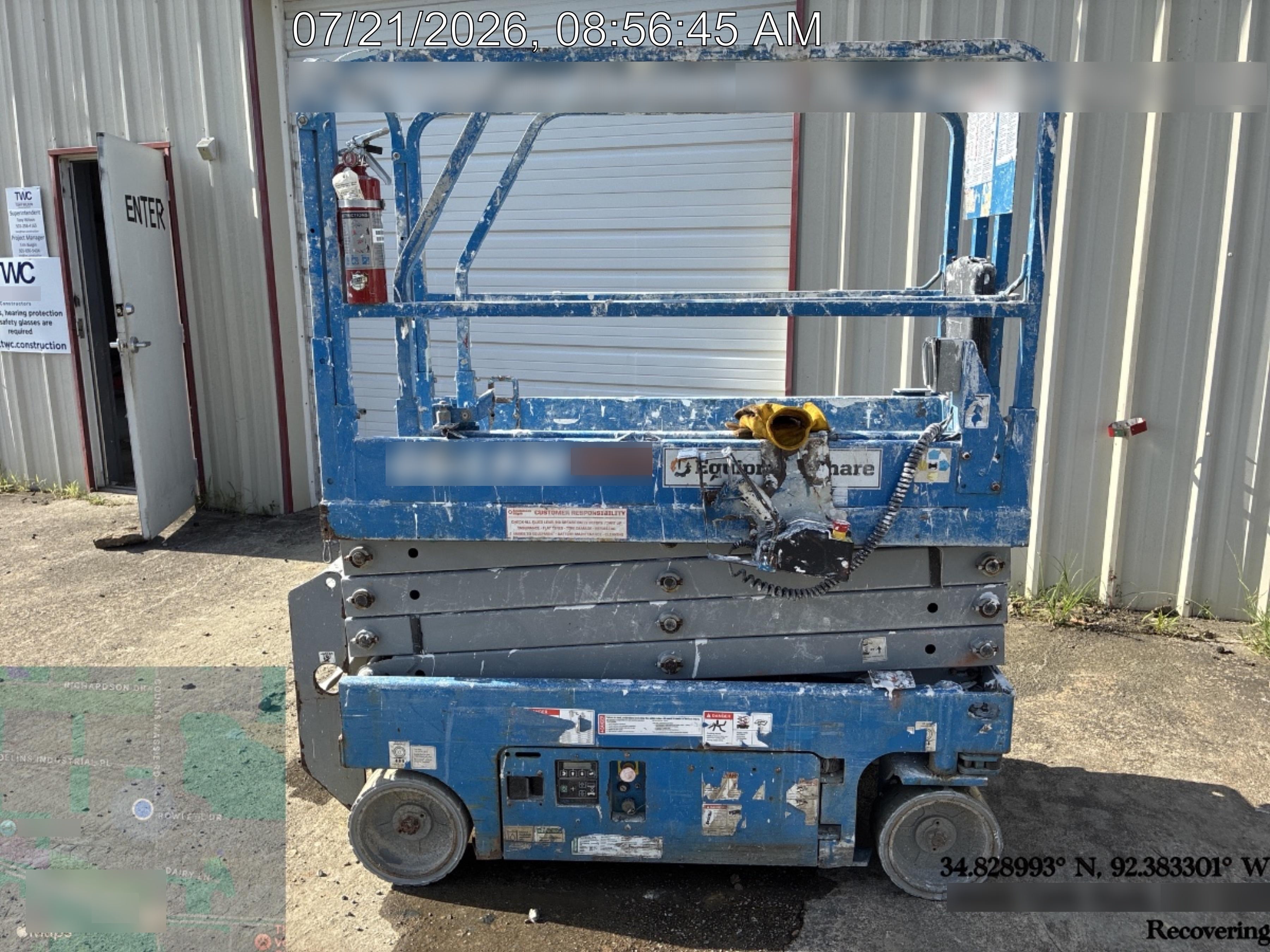 2019 Genie GS-1930 Fixed Rails with Chain Entry