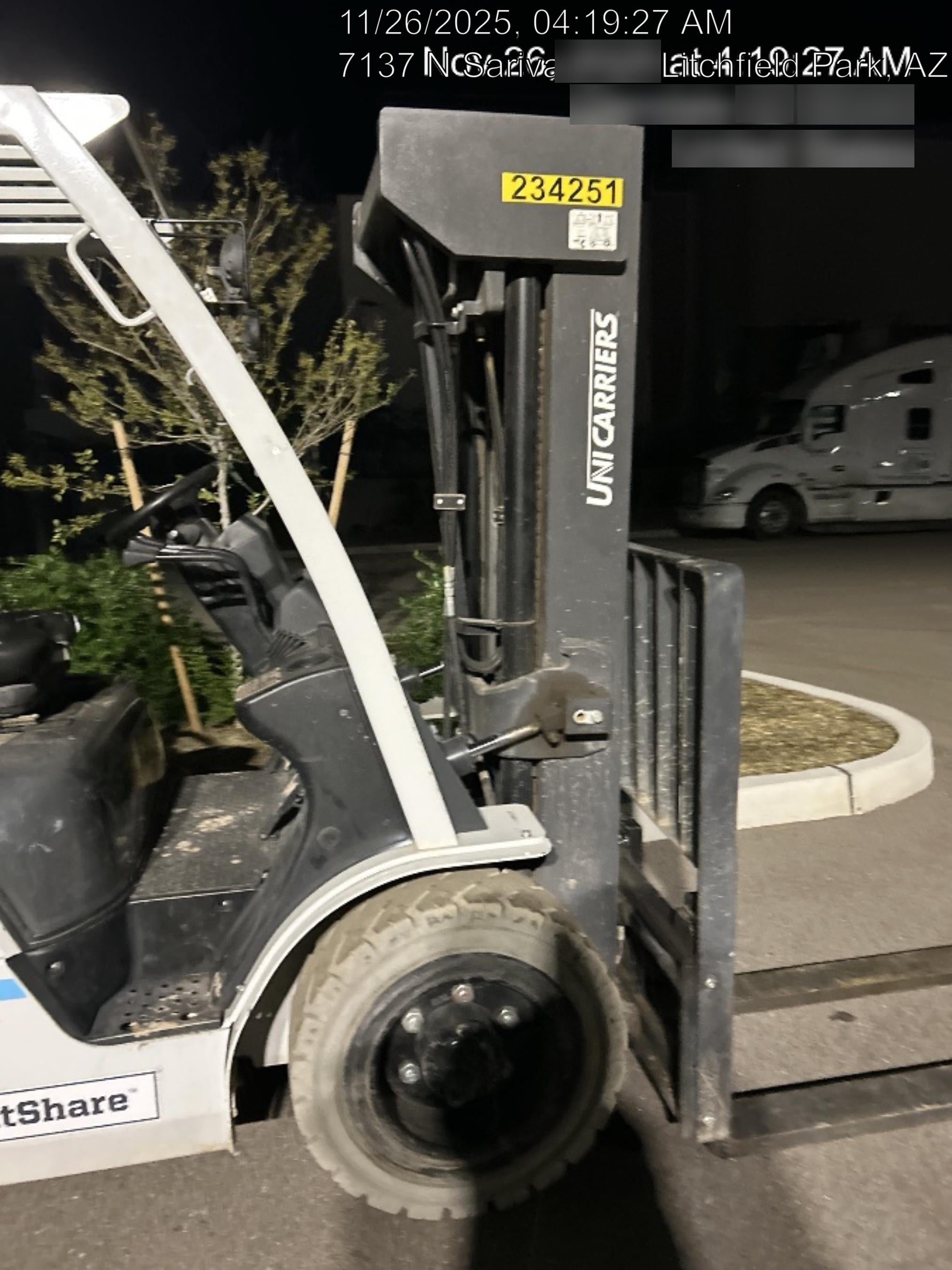 2022 UNICARRIER PF60DF QUAD