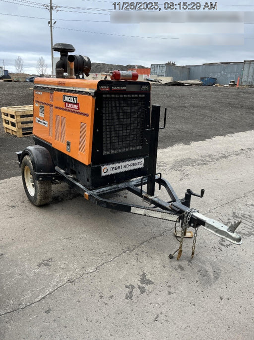 2021 Lincoln Electric Vantage 549X Ready Pak 3, ORANGE (includes trailer, cable rack, fender light kit)