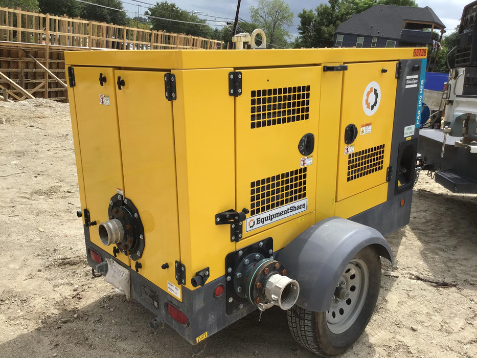 2020 ATLAS COPCO PAS 100 HF CS Enclosed