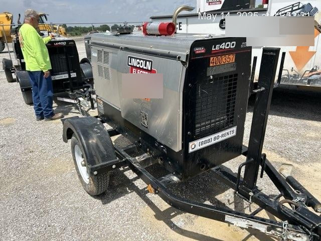 2024 Lincoln Electric LE400 Kubota V1505, Trlr, Cable Rack, Light Kit, ES Decals, T3