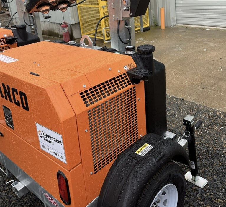 2024 Wanco WLTT-4MM4K Diesel, Deep Sea Controller, Shore Power Plug, Auto Start, (4) 350W LED Floodlights, 4kW Generator, 60 Gal Fuel Tank, 2" Ball, T3