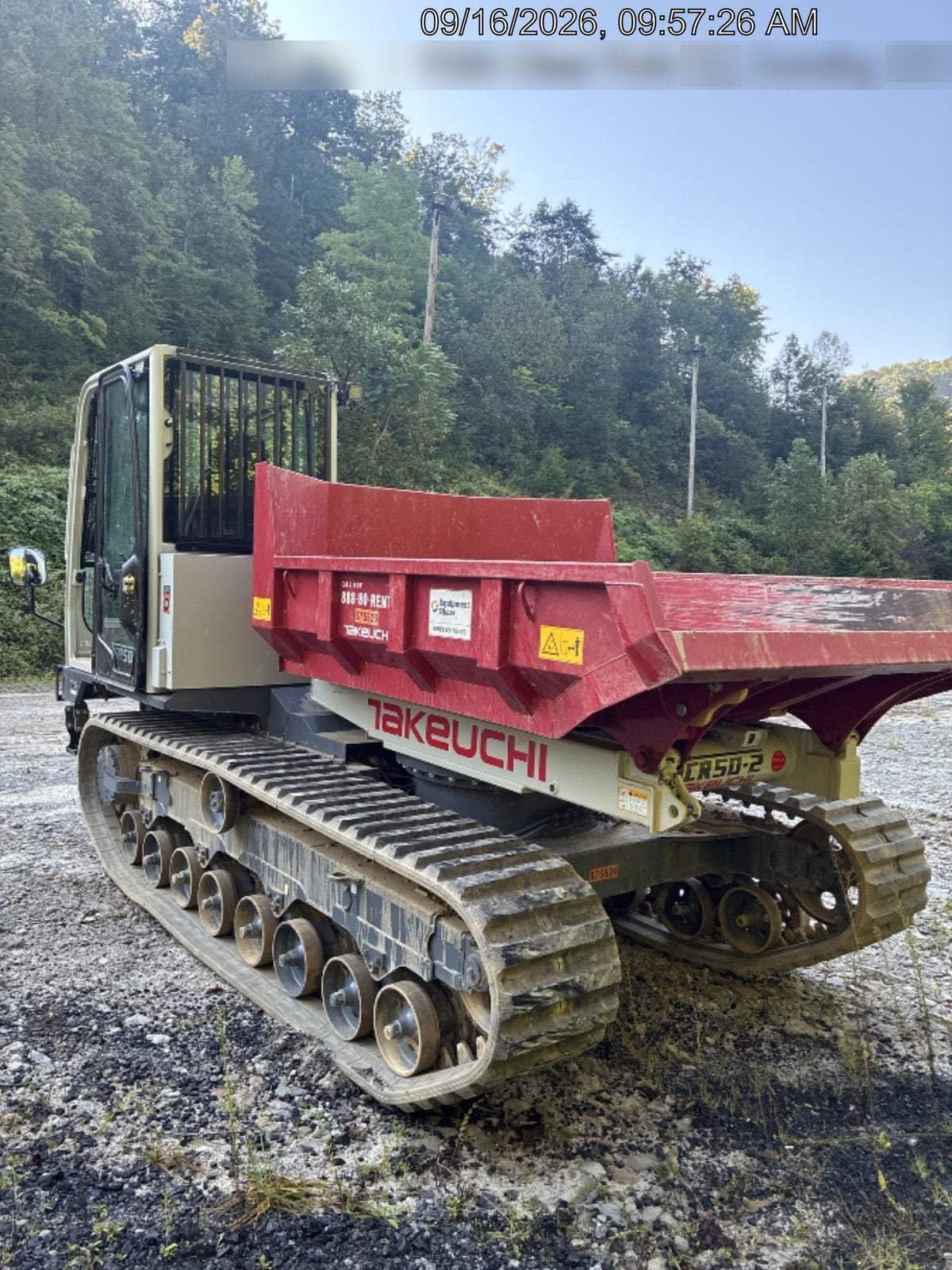 2026 TAKEUCHI TCR 50-2CR