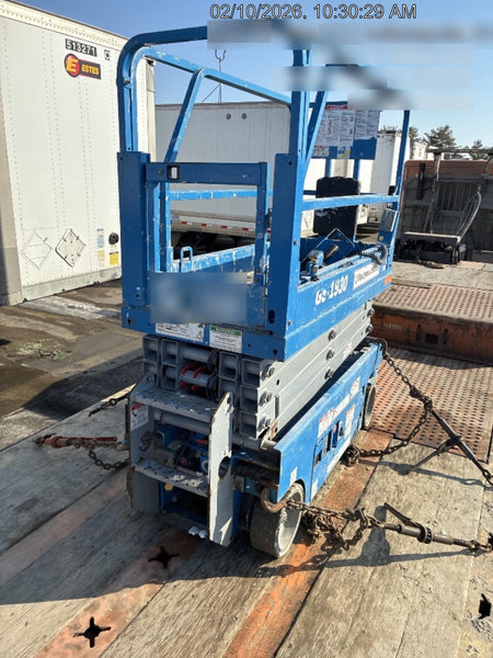 2020 Genie GS-1930 Solid Non Marking Tires, Beacon, Folding rails with half height swing gate