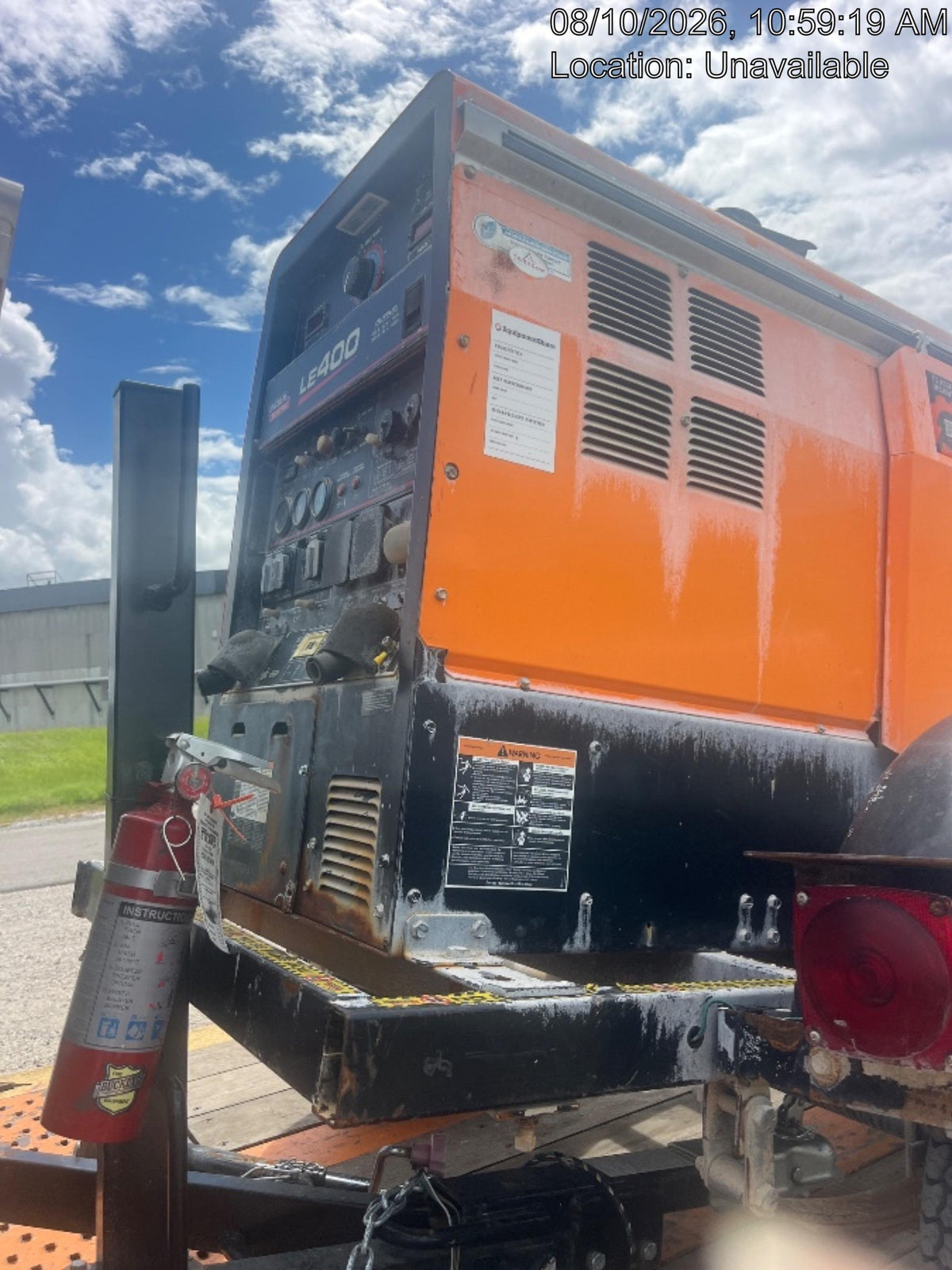 2022 Lincoln Electric LE400 Kubota V1505, Trlr, Cable Rack, Light Kit, ES Decals, T3