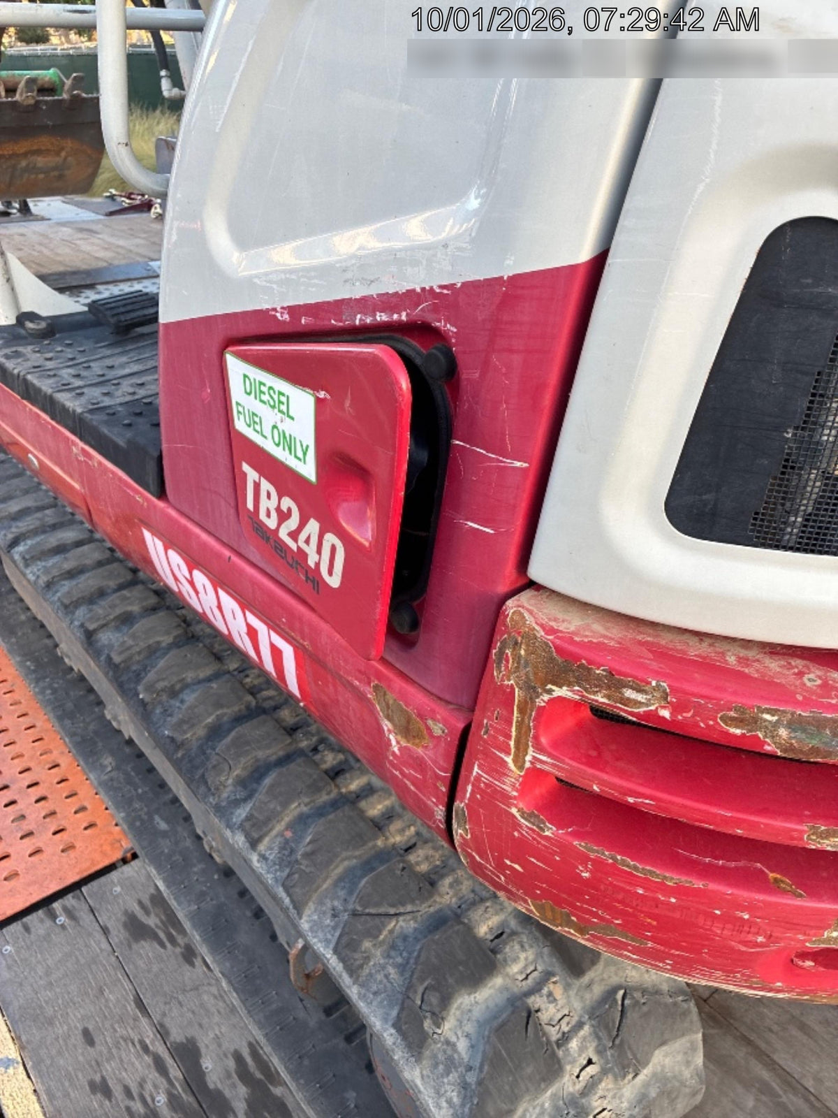 2021 TAKEUCHI TB240R