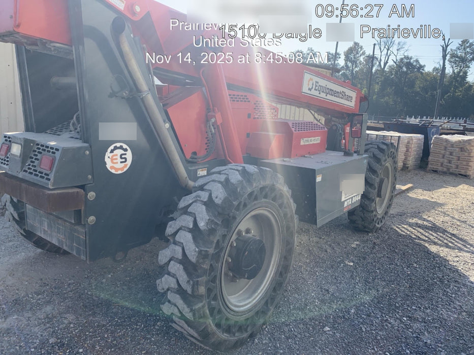 2018 Manitou MTA8044 MTA 8044 - 74 HP T4, Canopy, Worklights/Strobe, Beacon, 66" Carriage, 48" Forks, Solid Tires, Lift Hook, Aux Hydraulics