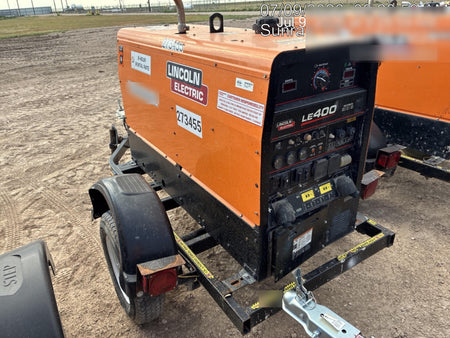 2022 Lincoln Electric LE400 Kubota V1505, Trlr, Cable Rack, Light Kit, ES Decals, T3