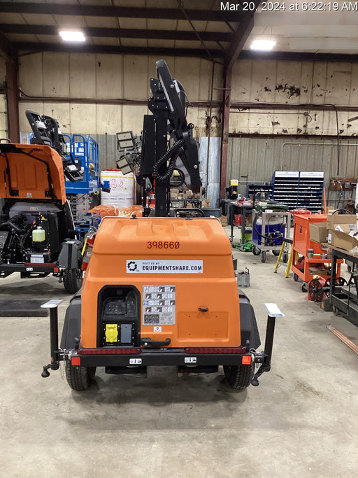 2024 Generac MLT2 Diesel, Flex Switch 120V Input, Powerzone Controller, 
(4) 320W LED Lights, 4kW Generator, 39.9 Gal Fuel Tank, 2" Ball, T3