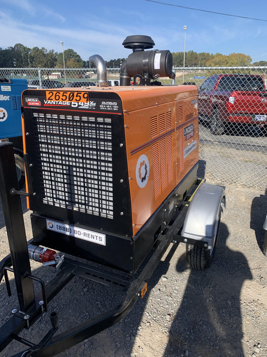 2022 Lincoln Electric Vantage 549X Crosslink Technology, Trailer Mounted, ES Decals, T3