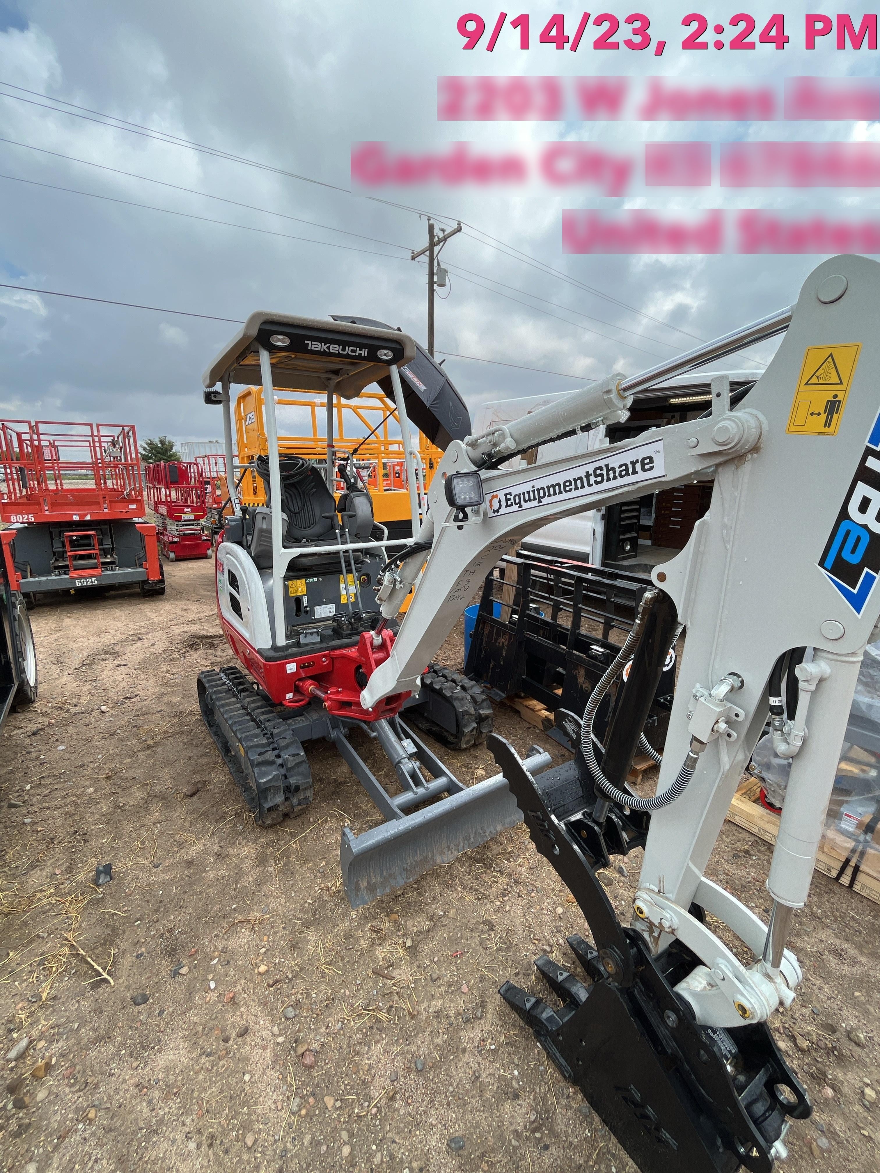 2023 TAKEUCHI TB20e
