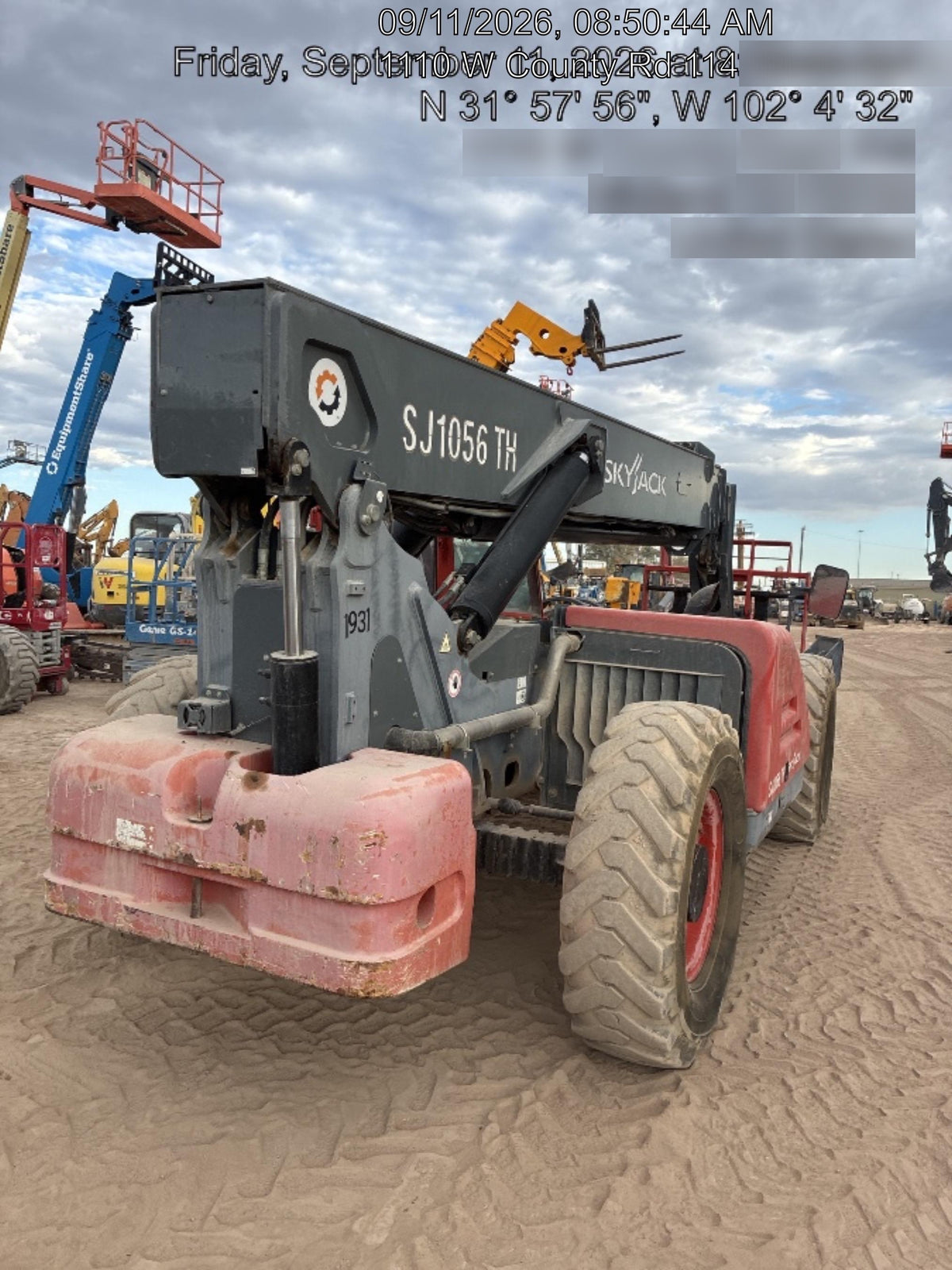 2016 Skyjack SJ1056 TH Skyjack SJ1056TH Telehandler