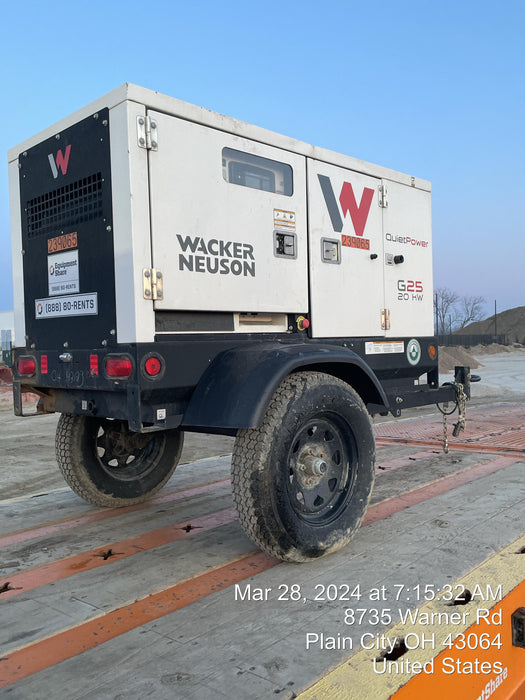 2022 WACKER NEUSON G25
