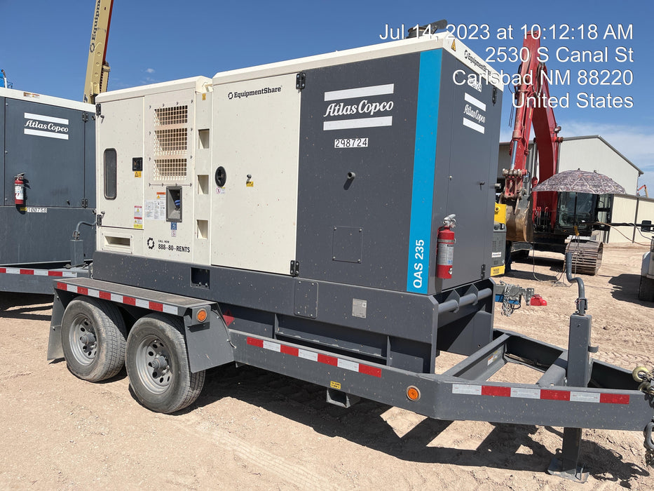 2023 ATLAS COPCO QAS 235