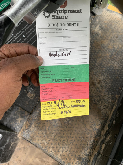 2021 Club Car CA1700D Canopy, Diesel, 4 Passenger