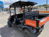 Kubota RTV-X1140W-H Plastic Canopy, Windshield Acrylic Clear, LED Strobe Light, Wire Harness Kit, Back up Alarm