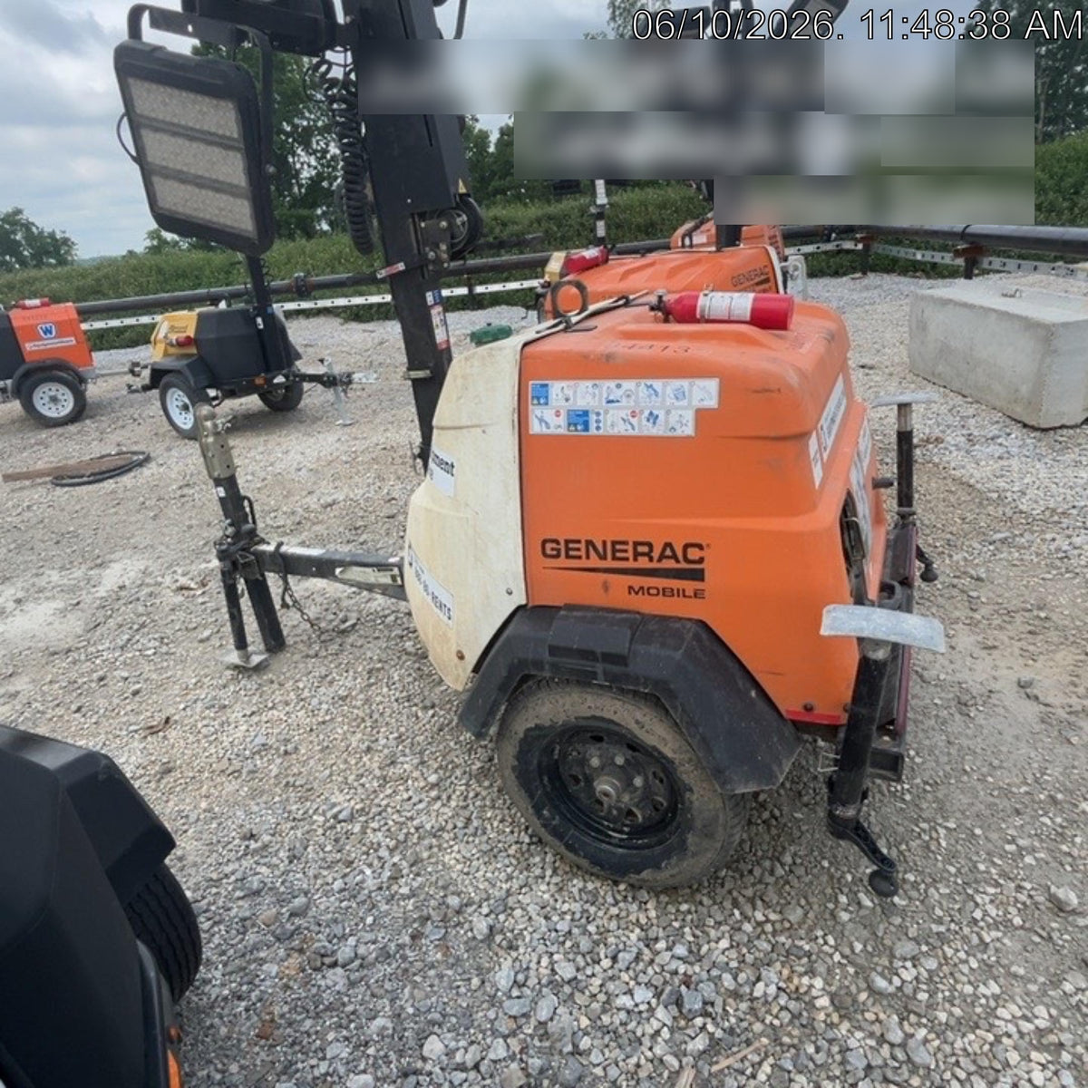 2023 Generac MLT2 Diesel, Flex Switch 120V Input, Powerzone Controller, (4) 320W LED Lights, 4kW Generator, 39.9 Gal Fuel Tank, 2" Ball, T3