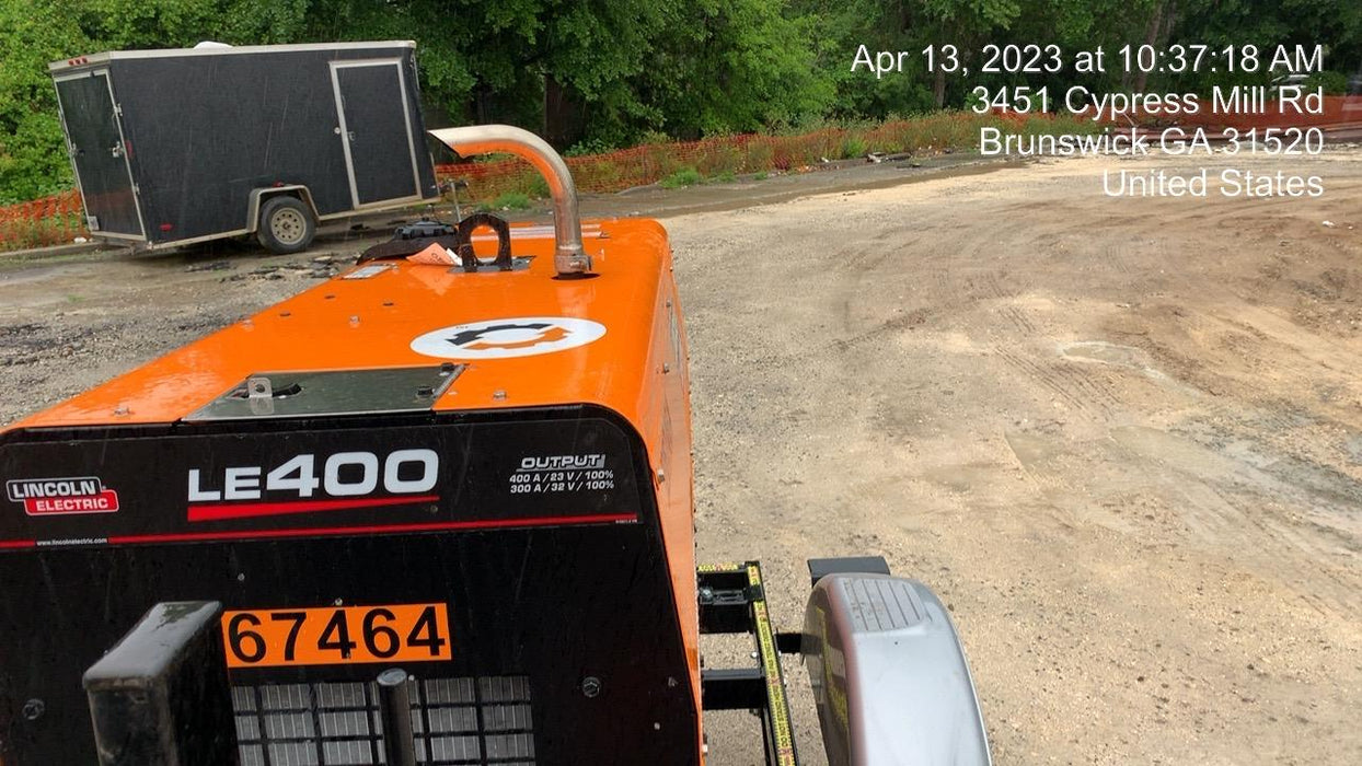 2022 Lincoln Electric LE400 Kubota V1505, Trlr, Cable Rack, Light Kit, ES Decals, T3