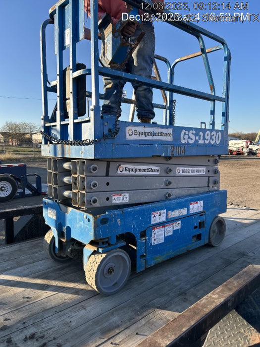 2017 Genie GS-1930 Genie GS1930 Scissor Lift
