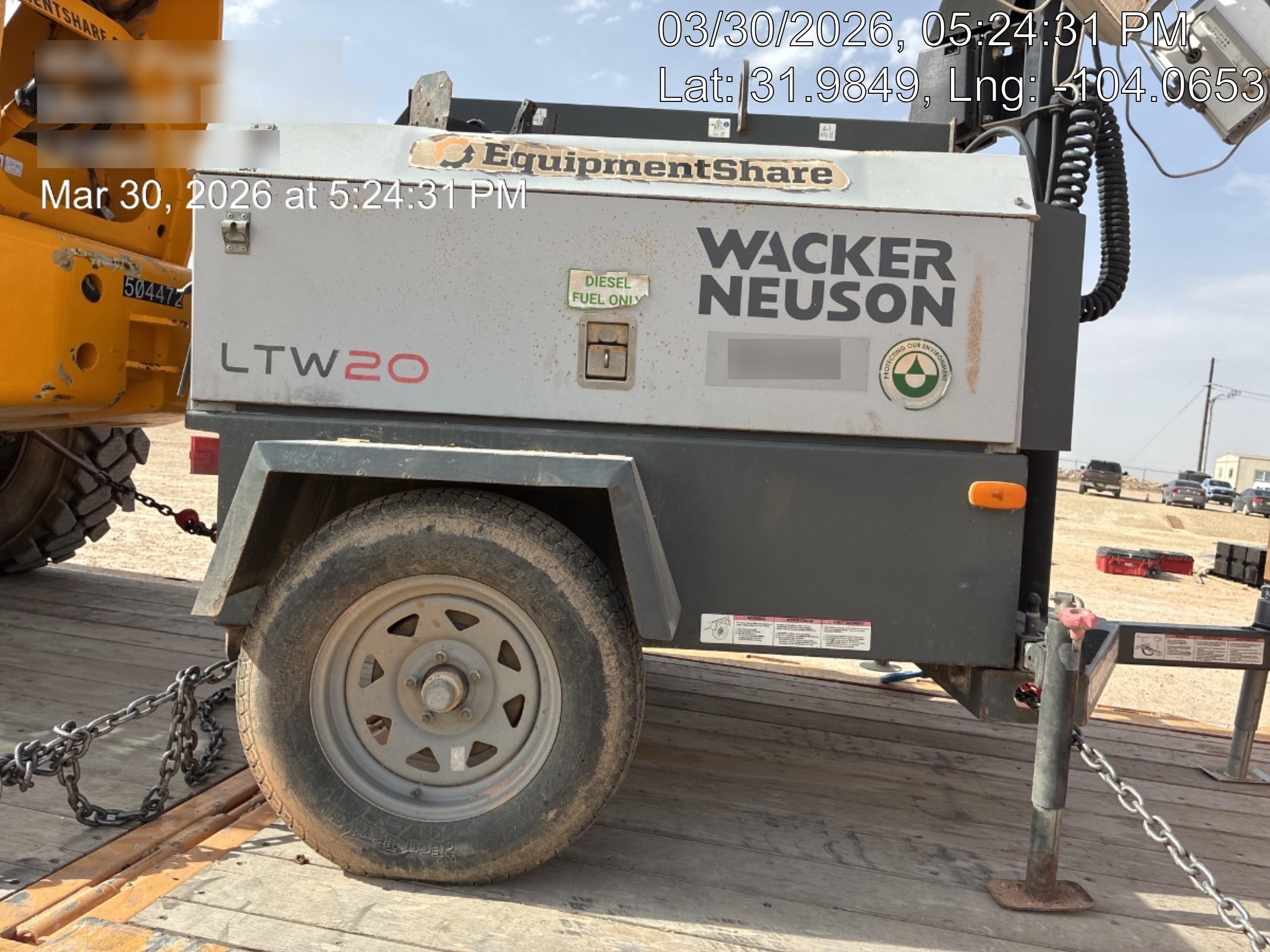 2020 WACKER NEUSON LTW20Z1