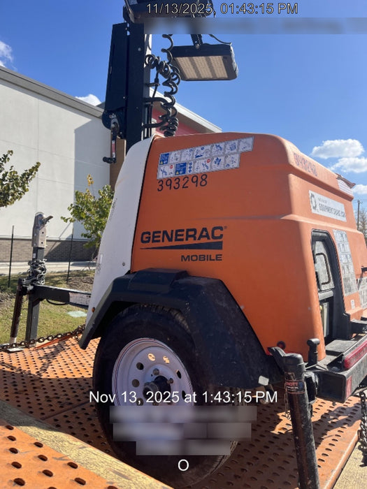 2024 Generac MLT2 Diesel, Flex Switch 120V Input, Powerzone Controller, 
(4) 320W LED Lights, 4kW Generator, 39.9 Gal Fuel Tank, 2" Ball, T3