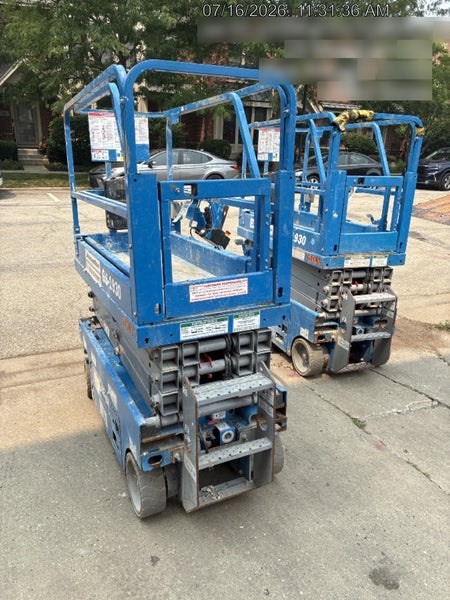 2020 Genie GS-1930 Solid Non Marking Tires, Beacon, Folding rails with half height swing gate