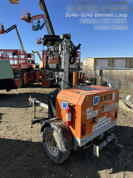 2024 Wanco WLTT-4MM4K Diesel, Deep Sea Controller, Shore Power Plug, Auto Start, (4) 350W LED Floodlights, 4kW Generator, 60 Gal Fuel Tank, 2" Ball, T3