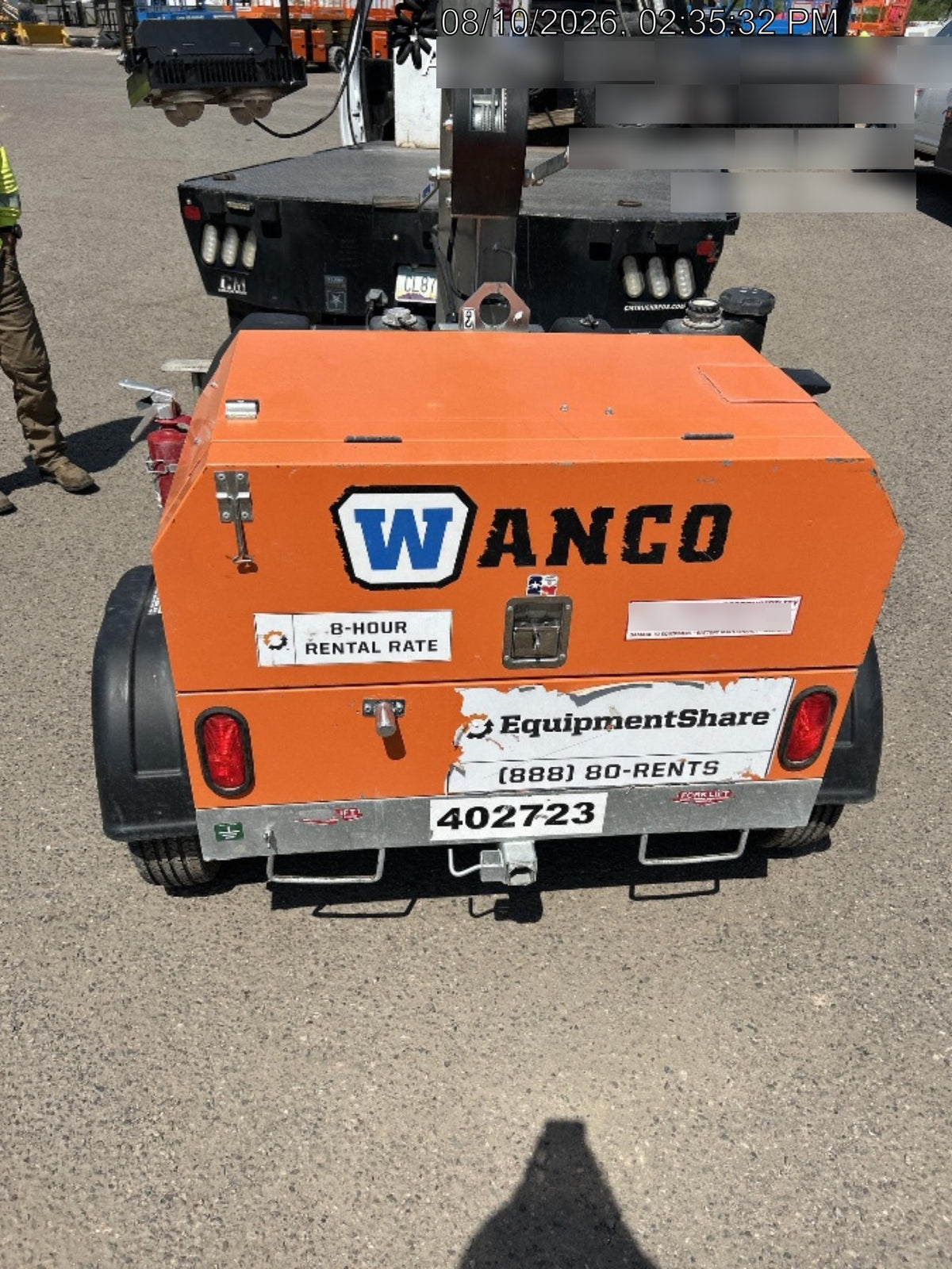2024 Wanco WLTT-4MM4K Diesel, Deep Sea Controller, Shore Power Plug, Auto Start, (4) 350W LED Floodlights, 4kW Generator, 60 Gal Fuel Tank, 2" Ball, T3