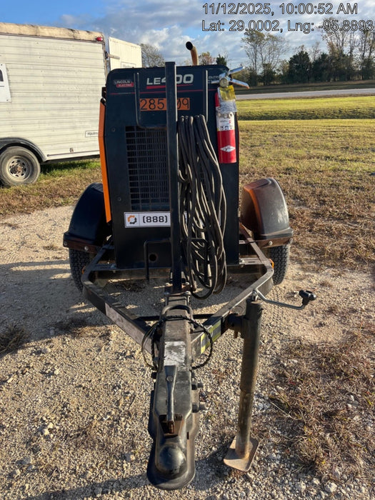 2022 Lincoln Electric LE400 Kubota V1505, Trlr, Cable Rack, Light Kit, ES Decals, T3