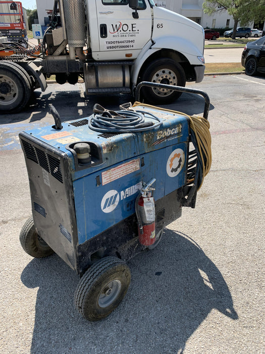 2019 Miller Electric BOBCAT 250 Gas, RUNNING W/NVR FLAT G/LP BC/TB (Part #'s 907500001, 300914)
