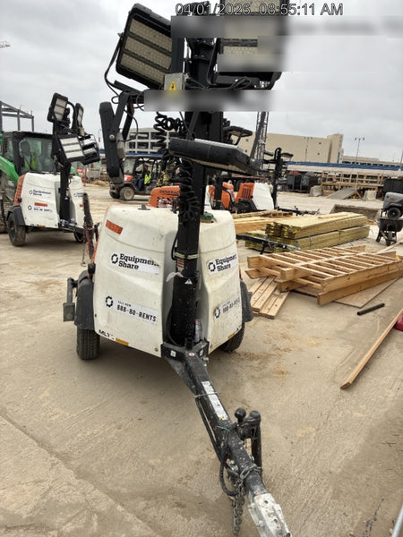 2023 Generac MLT2 Diesel, Flex Switch 120V Input, Powerzone Controller, 
(4) 320W LED Lights, 4kW Generator, 39.9 Gal Fuel Tank, 2" Ball, T3