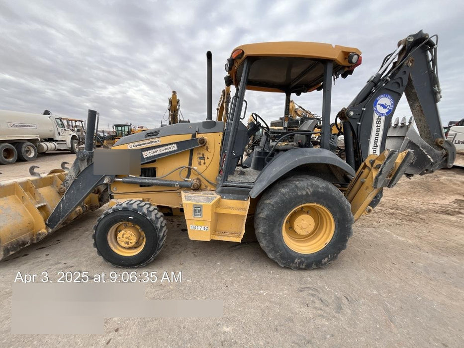 2020 John Deere 310LEP Canopy, 4WD, Standard Stick, Pilot Controls, 2 Way Hydraulics, TAG Manual QC