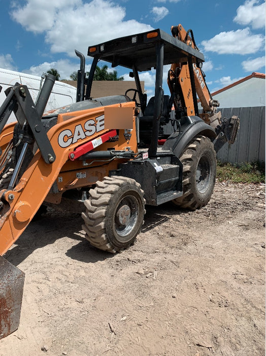 2018 Case 580N STANDARD HOE, ROPS, PILOT CONTROLS, AUX HYD