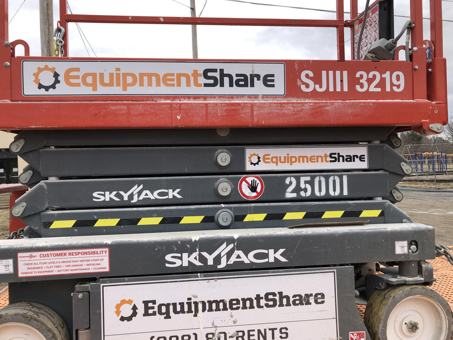 2019 Skyjack SJIII-3219 Skyjack SJIII3219 Standard w/Trojan Batteries