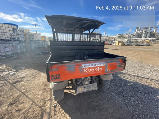 2022 Kubota RTV-X1140W-H Plastic Canopy, Windshield Acrylic Clear, LED Strobe Light, Wire Harness Kit, Back up Alarm