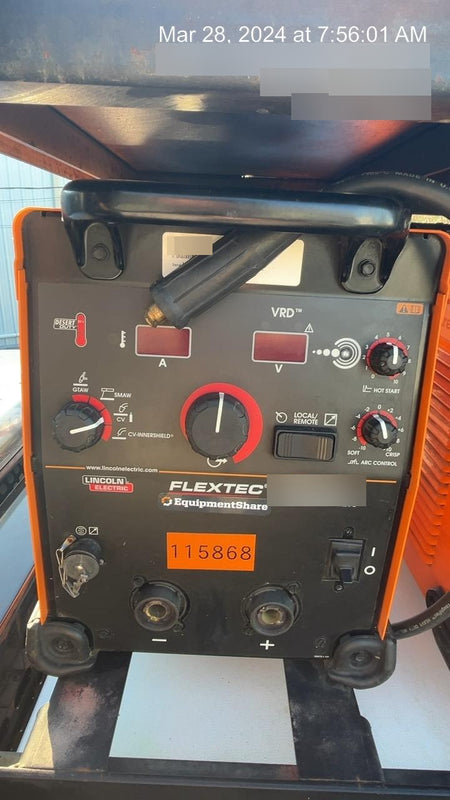 2020 LINCOLN ELECTRIC FLEXTEC 350X