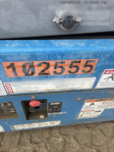 2020 Genie GS-1930 Solid Non Marking Tires, Beacon, Folding rails with half height swing gate, 800W Inverter