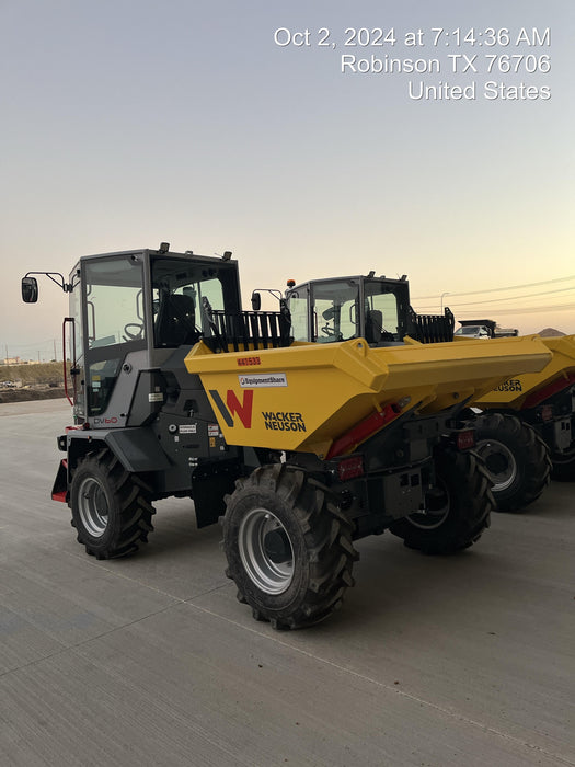 2024 WACKER NEUSON DV604 Cab Standard Tires