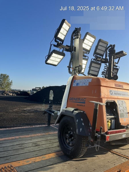 2023 Generac MLT2 Diesel, Flex Switch 120V Input, Powerzone Controller, (4) 320W LED Lights, 4kW Generator, 39.9 Gal Fuel Tank, 2" Ball, T3