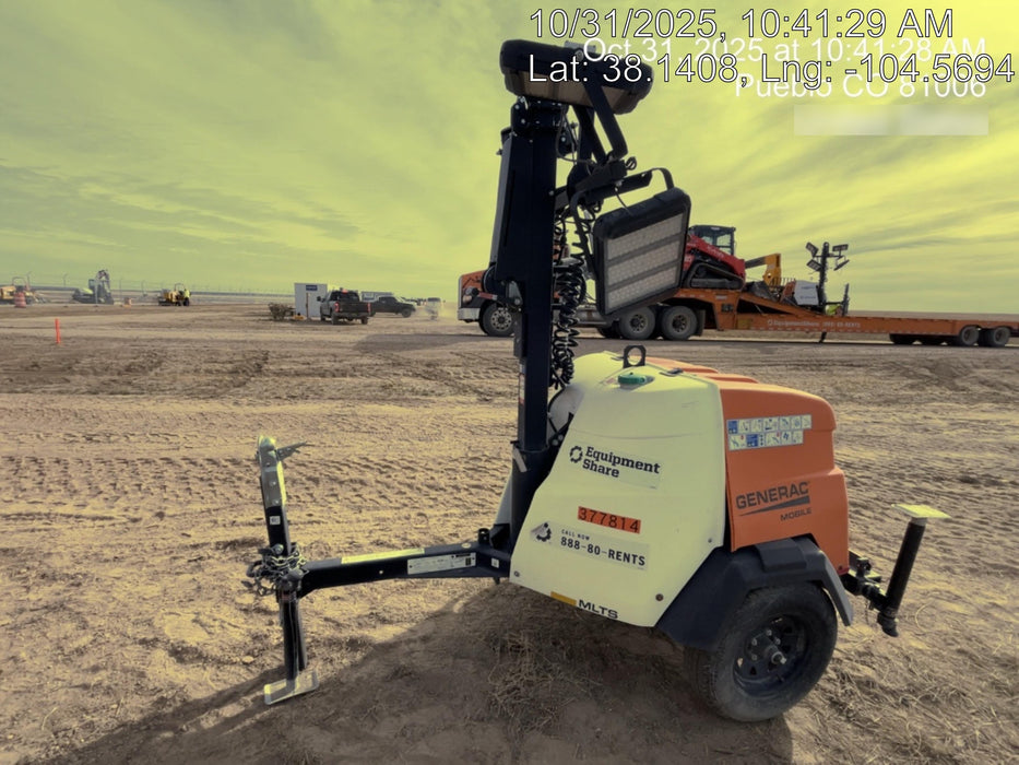 2023 Generac MLT2 Diesel, Flex Switch 120V Input, Powerzone Controller, 
(4) 320W LED Lights, 4kW Generator, 39.9 Gal Fuel Tank, 2" Ball, T3