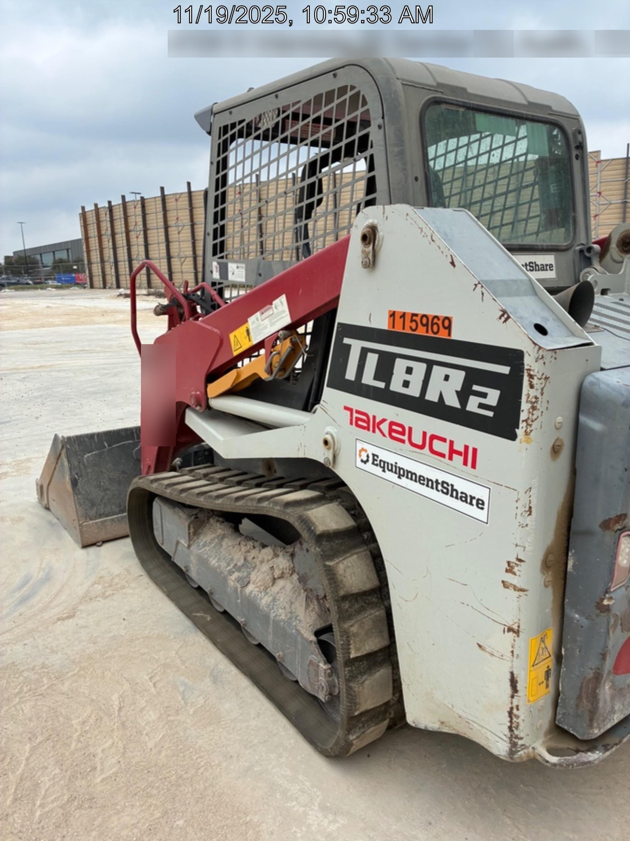 2020 Takeuchi TL8R2-R Canopy, Manual QC