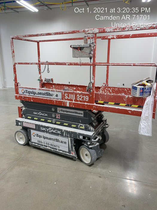 2019 Skyjack SJIII-3219 Standard Options, Trojan Batteries