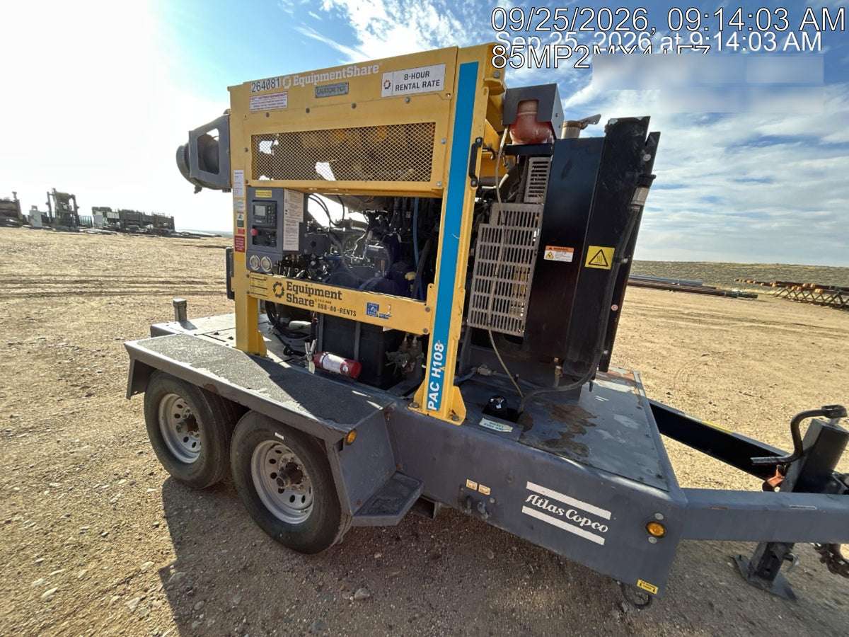 2022 ATLAS COPCO PAC H108 JD