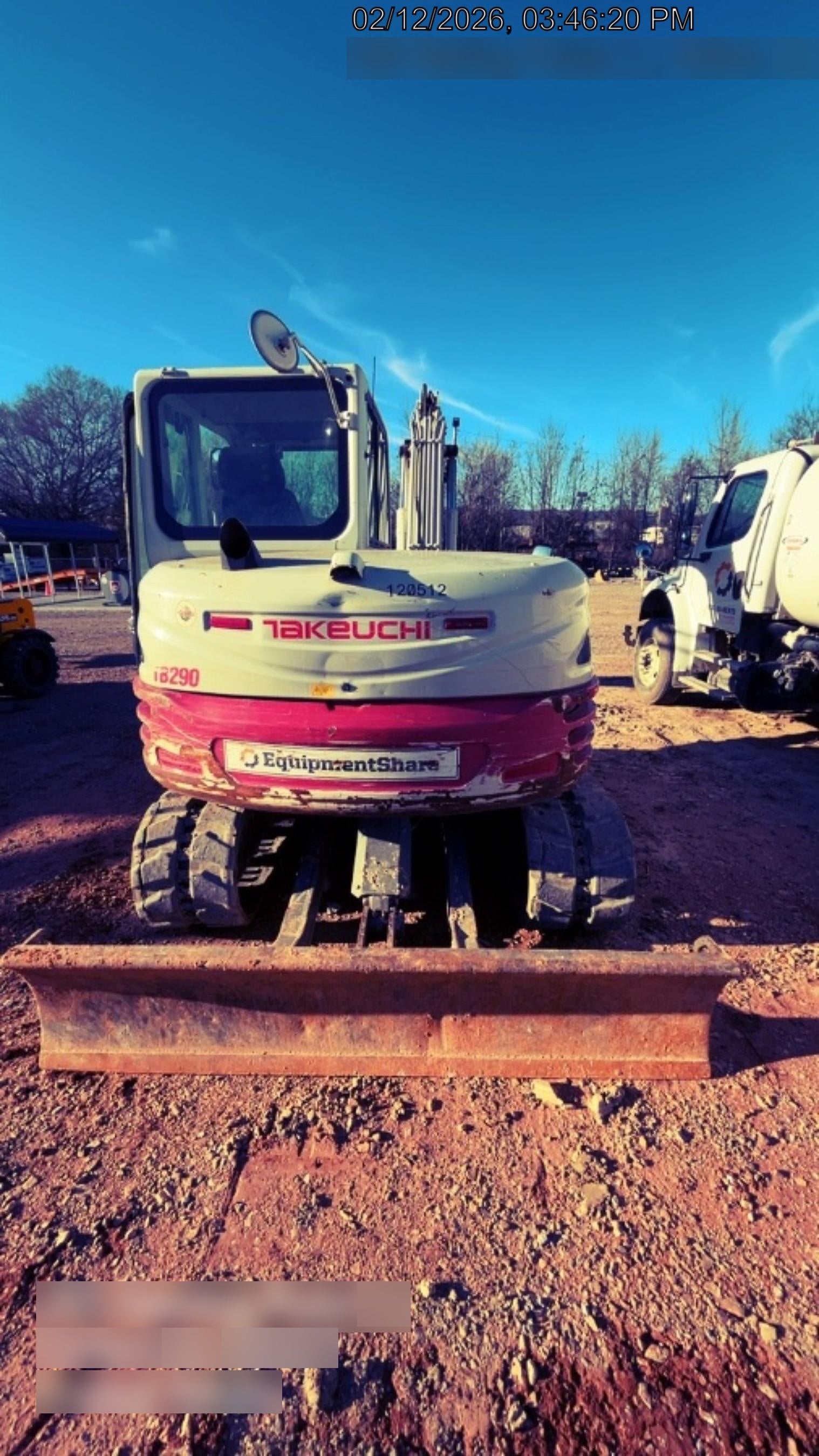 2020 Takeuchi TB290C Cab/Heat/Air, Rubber Tracks, Manual TAG QC
