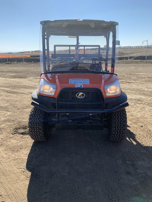 2022 Kubota RTV-X1140W-H Plastic Canopy, Windshield Acrylic Clear, LED Strobe Light, Wire Harness Kit, Back up Alarm