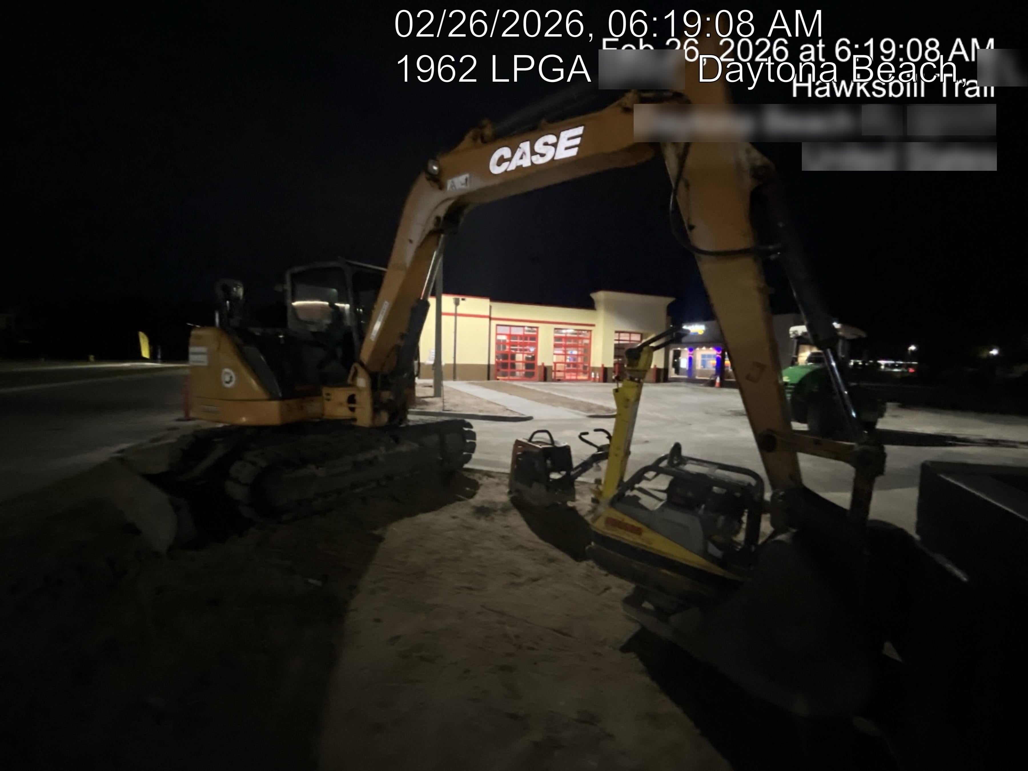 2015 Case CX80C CLOSED CAB, A/C, RUBBER TRACKS PADS, 7'-2" ARM