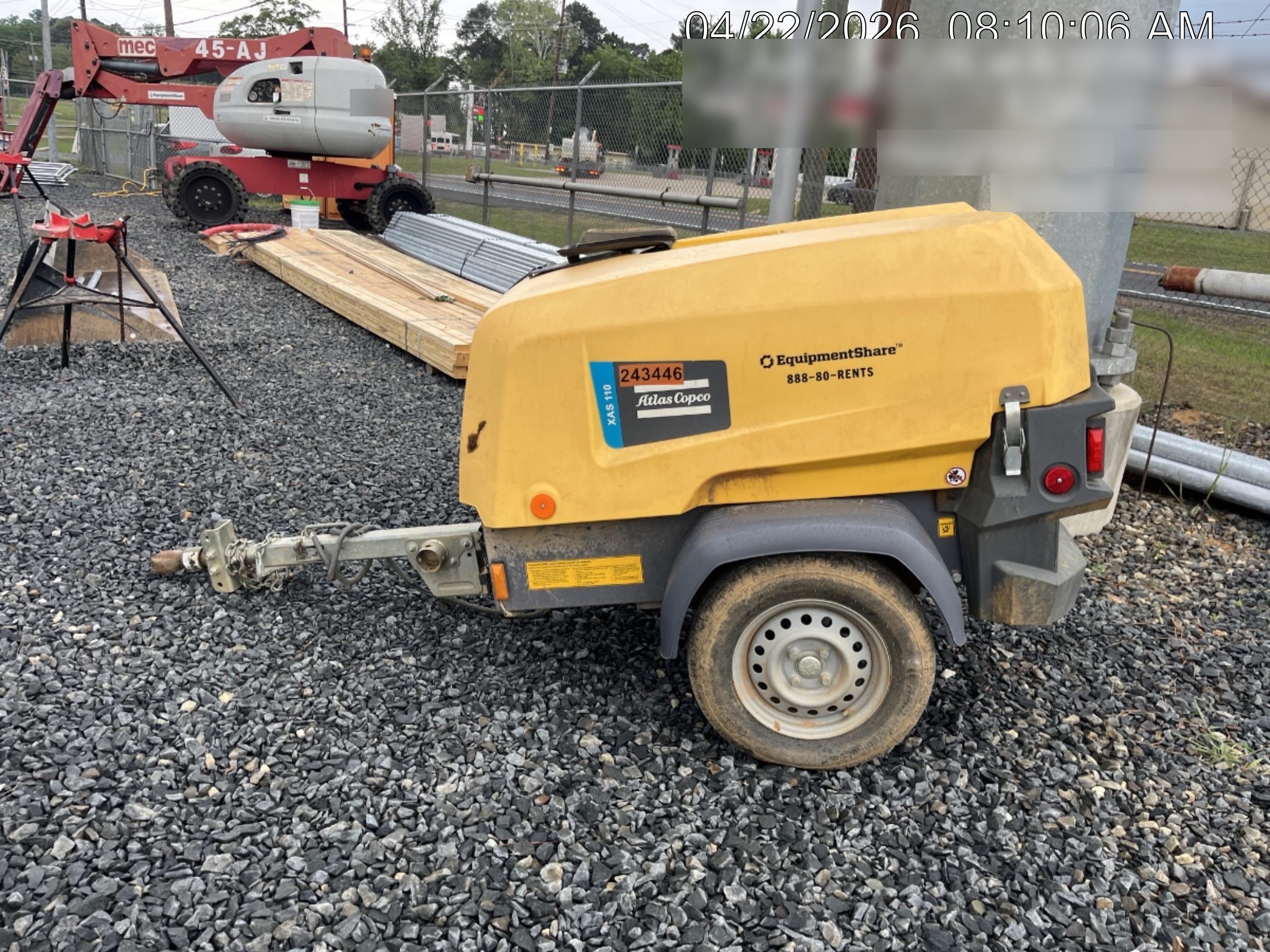 2022 ATLAS COPCO XAS 110