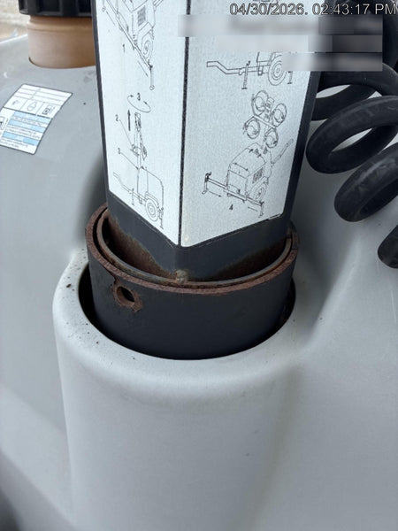 2018 Wacker Neuson LTV6L-MH Wacker Neuson LTV6L Mobile Light Tower w/Fuel Level Sensor Installed